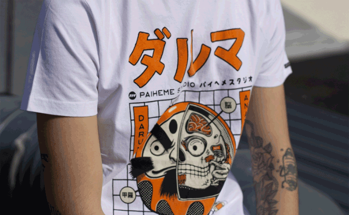 最新流行街舞個性化潮流T恤定制印刷  第2張