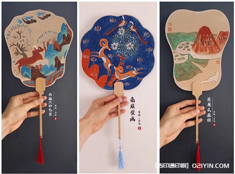 國風生宣手繪扇子獨家批發(fā)廠家  第1張